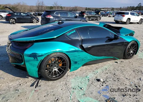 2015 BMW I8 z USA, uszkodzony, nr VIN WBY2Z2C5XFV391542